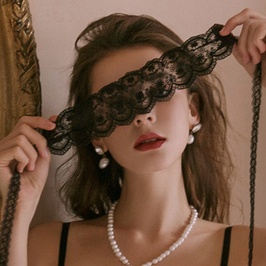 Lace Eye Mask-Garden  SM V8 蕾丝眼罩-花园 V8 2092