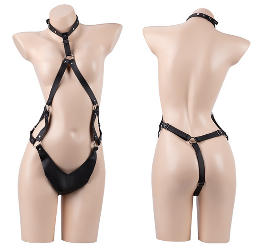 Harness Male Body Suit V6 情趣皮革男奴 V6 BDSM  2084