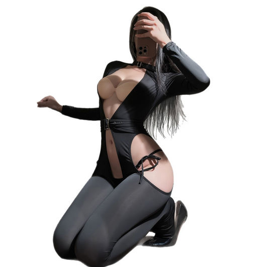 Meow Meow Agent Uniform 特工猫女黑色制服 2158