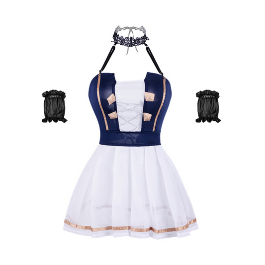 Knight cosplay costume uniform 骑士制服套装百褶短裙 2184