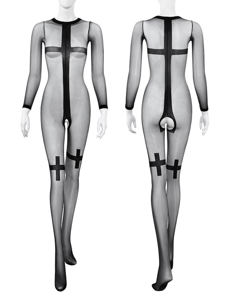 Nun Costume Uniform Body Stocking v5 修女连体袜制服 v5 2332