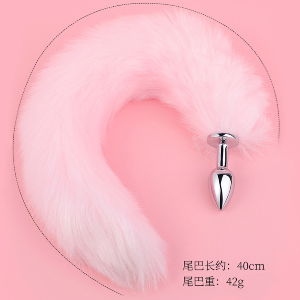 Fox tail anal butt plug 狐狸尾巴肛塞 BDSM 1164