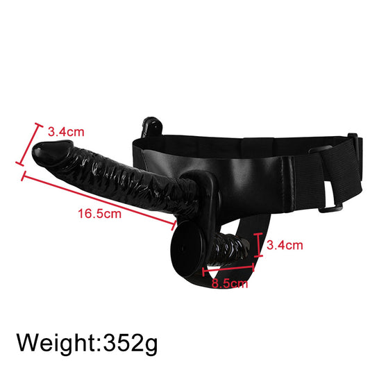 Strap-on Dildo-Double Joy V4 (Dildo + Panties) 穿戴阳具双响炮 V4 BDSM 1675