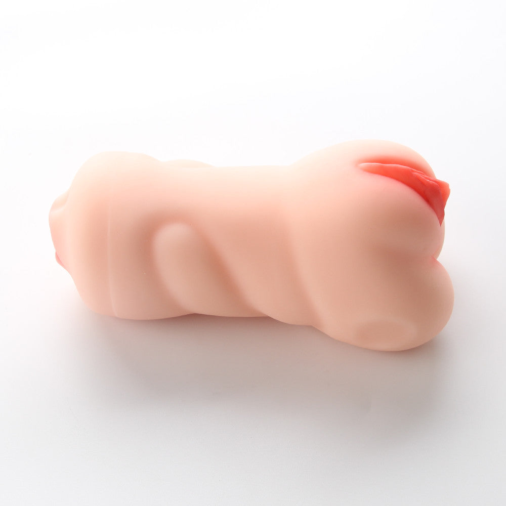 Ultimate three way (Mouth,Pussy,Anal) pocket pussy flesh light masturbator 传奇飞机杯三通道 1225