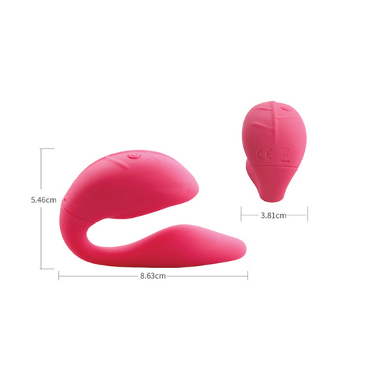 Big Tongue Duo Couple Wireless Remote Vibrator  大舌头无线跳蛋 1176