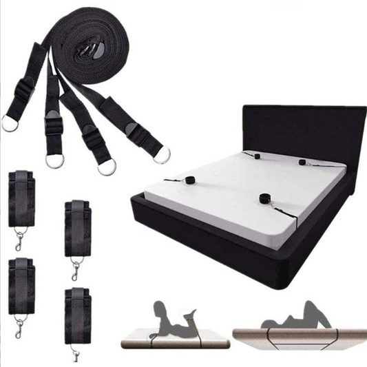 Bed bondage 床上绑带  BDSM 1206