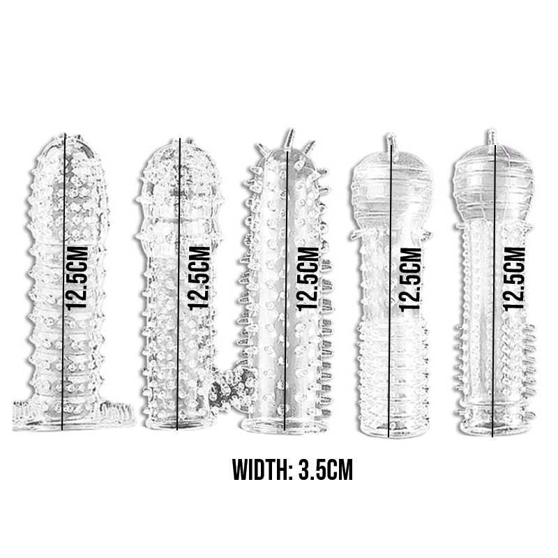 Penis Cock ring set 男用狼牙棒套装 1222