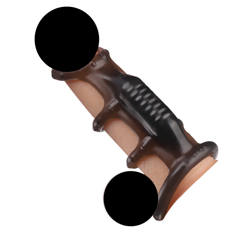 Black lil bee penis cock ring vibrator 蜜蜂小战士阴茎震动按摩套 1223