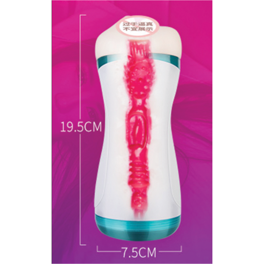 AK-HOT Flesh Light OH YEAH CUP Vibrator Masturbator (BLOWJOB) 东京热AK HOT震动口交飞机杯 (口交款) 1034