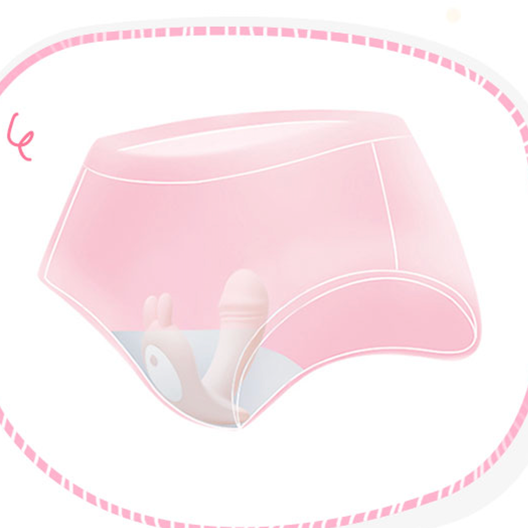 Pink rabbit Wireless Remote Vibrator 粉色兔子遥控无线跳蛋 1053