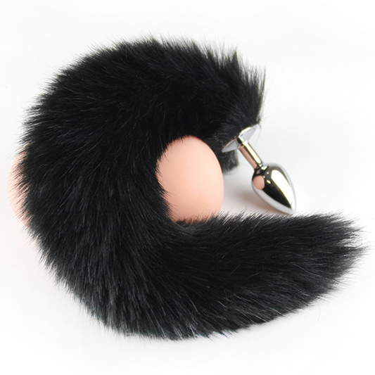 Fox tail anal butt plug 狐狸尾巴肛塞 BDSM 1164