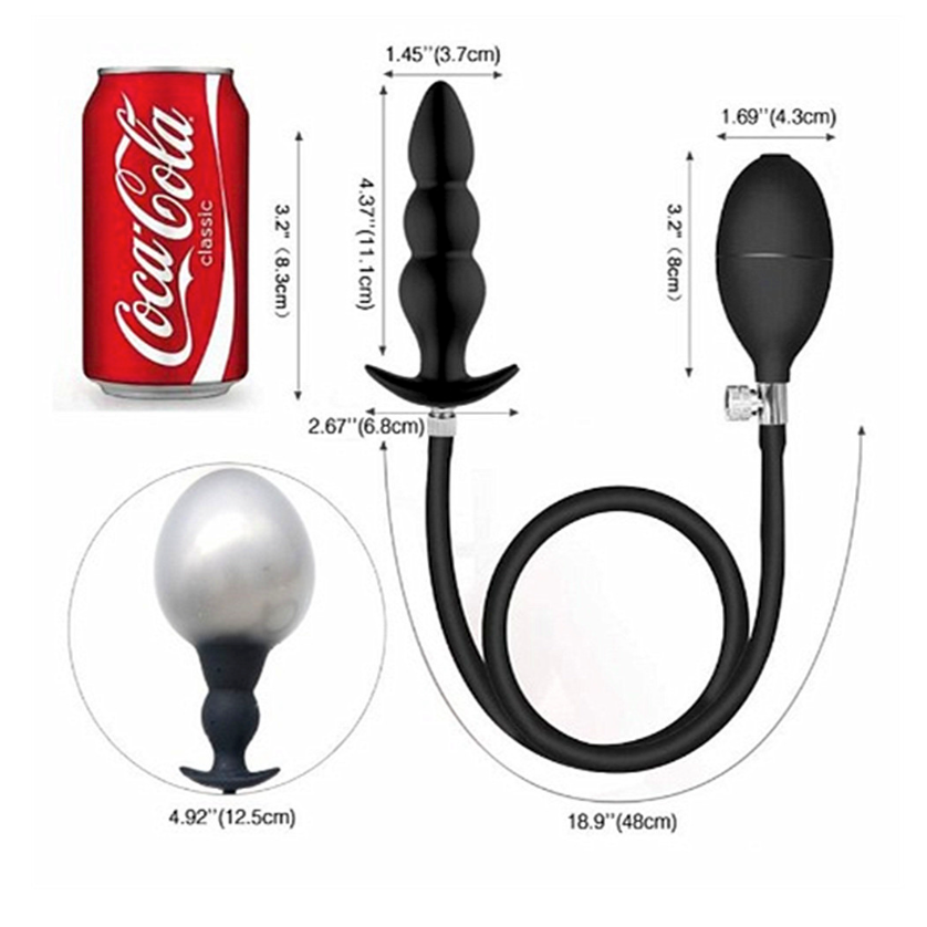 Anal Bead Butt Toy Pumping Expander 后庭充气拉珠 BDSM 1200