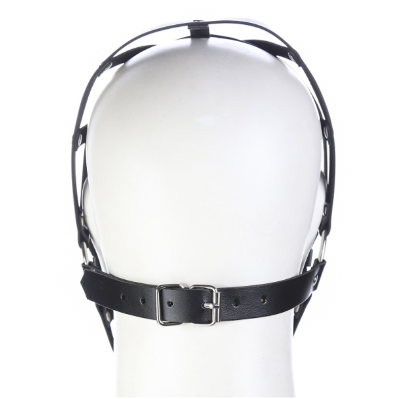 Leather Face Harness Mask V2 面部束缚V2 BDSM 1204