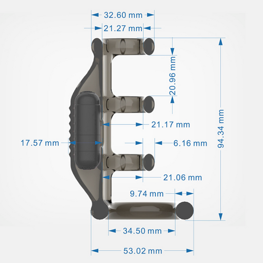 Black lil bee penis cock ring vibrator 蜜蜂小战士阴茎震动按摩套 1223