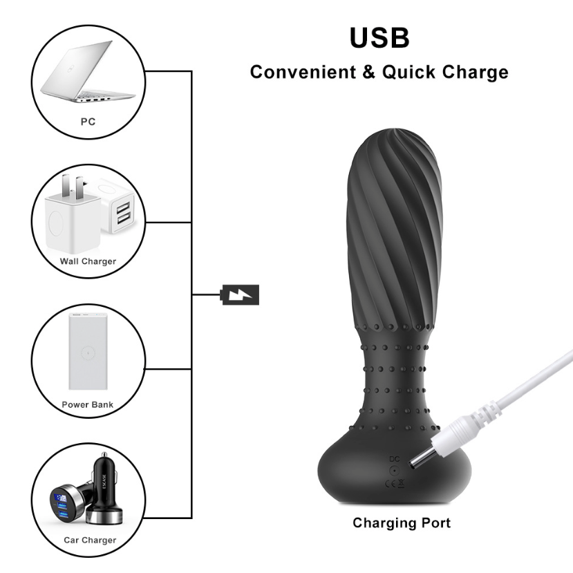 Prostate anal butt vibrator v3 前列腺按摩器V3 1340