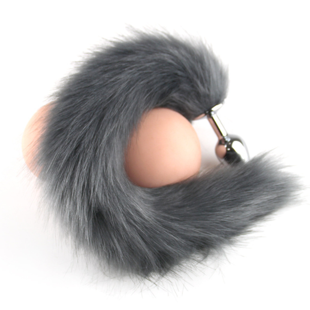 Fox tail anal butt plug 狐狸尾巴肛塞 BDSM 1164