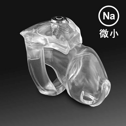 HT-V5 Transparent Chastity Cuckold Male cage HT-V5 贞操男用 BDSM 1385