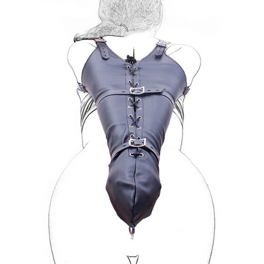 Bondage restriction V2 反手背拘束衣束缚衣服 BDSM 1388