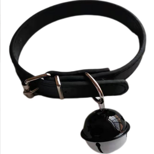 Black & White cat Collar/choker 猫咪铃铛情趣BDSM 脖套1401