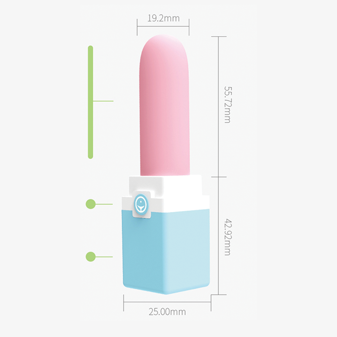Lipstick USB charging wireless vibrator 口红便携无线跳蛋 1046