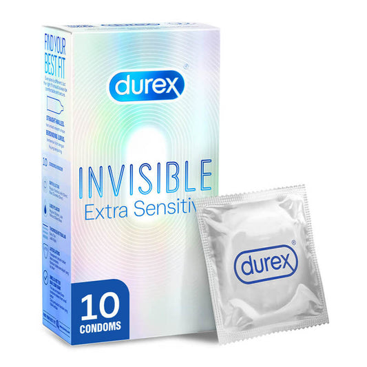 DUREX Invisible Condom -Extra Sensitive (3pc & 10pc) 杜蕾斯隐形安全套 0004