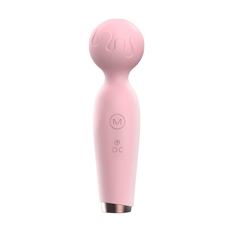 Mic pink USB charging vibrator wand 粉色麦克风震动棒 1024