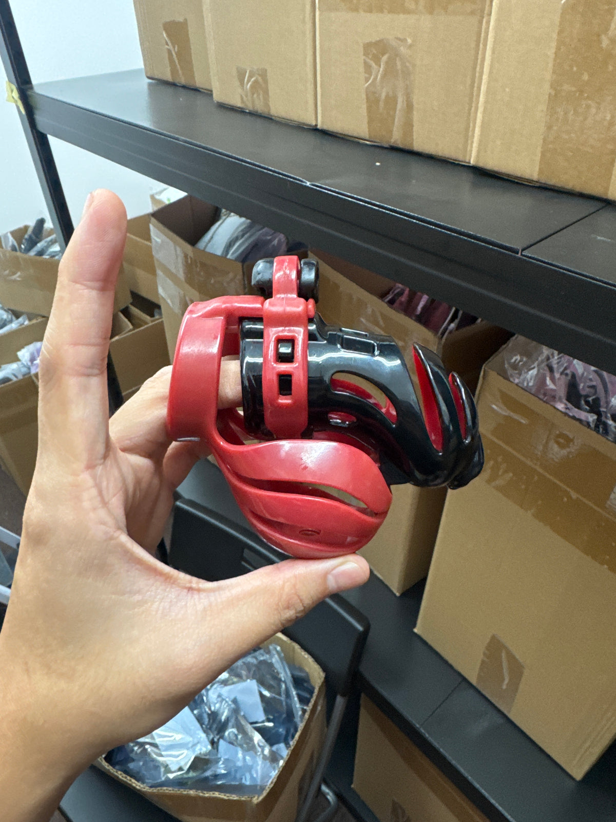 A390 Chastity cuckold device male cage 3D Print 贞操男用 BDSM  1407