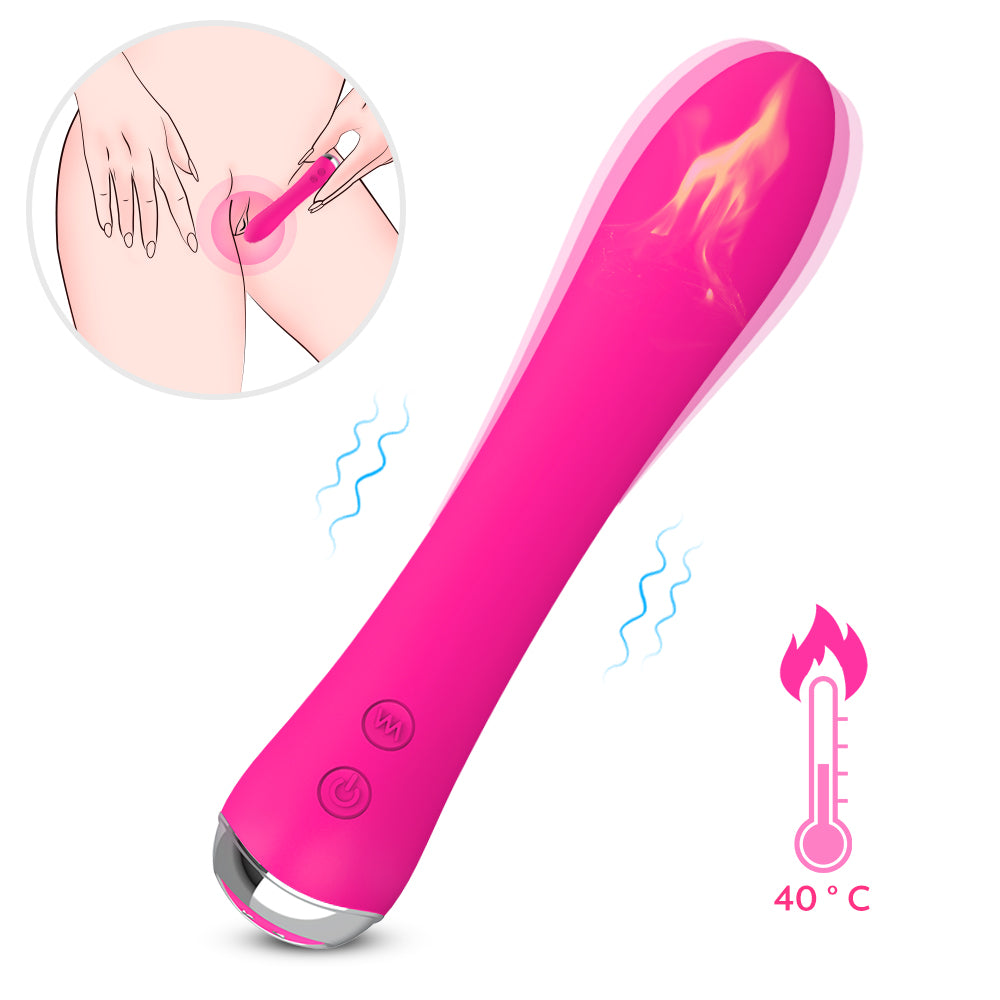 Emma Vibrator 9 Mode w Heat Up Function 艾玛9频震动加热棒 2181
