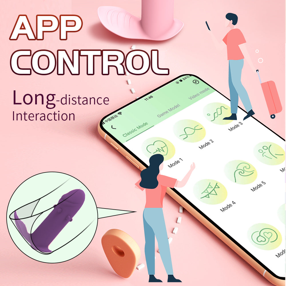 Super Mini 9cm Vibrator [App Control] APP控制迷你9CM跳蛋 2025