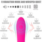 Emma Vibrator 9 Mode w Heat Up Function 艾玛9频震动加热棒 2181