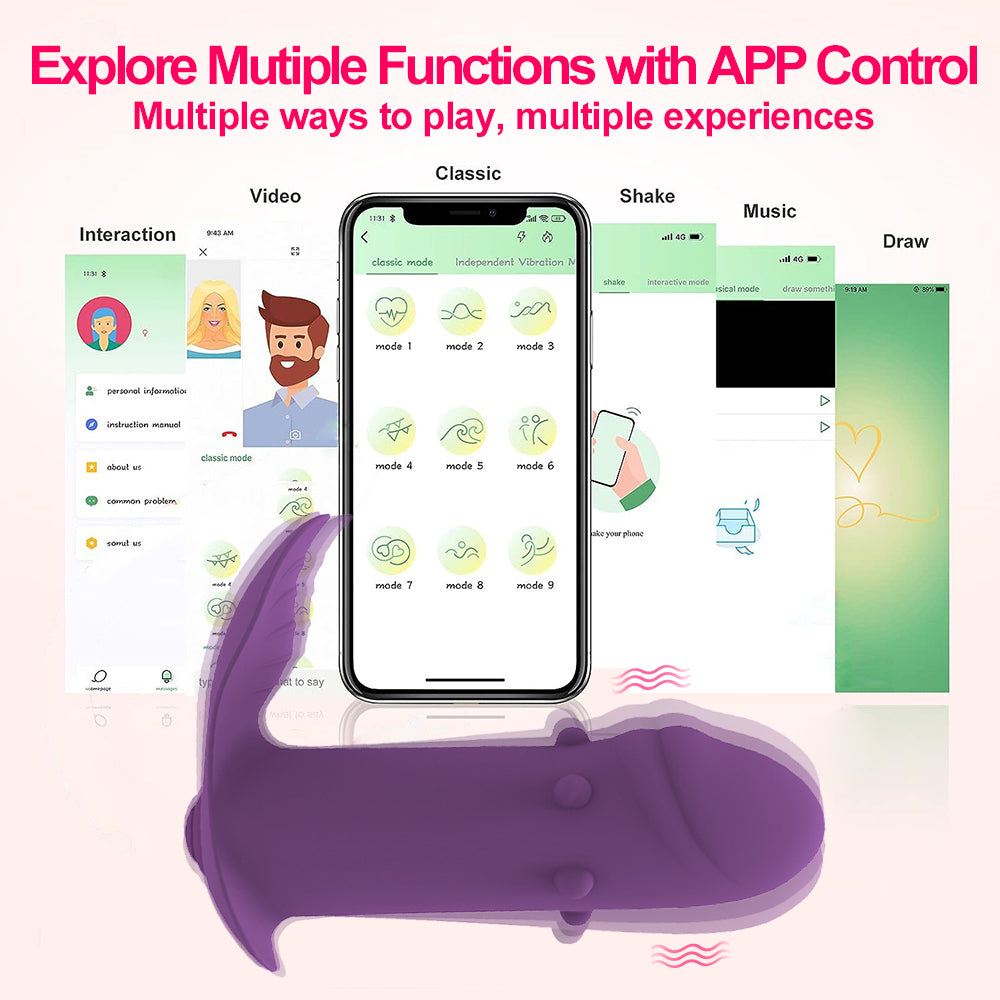 Super Mini 9cm Vibrator [App Control] APP控制迷你9CM跳蛋 2025