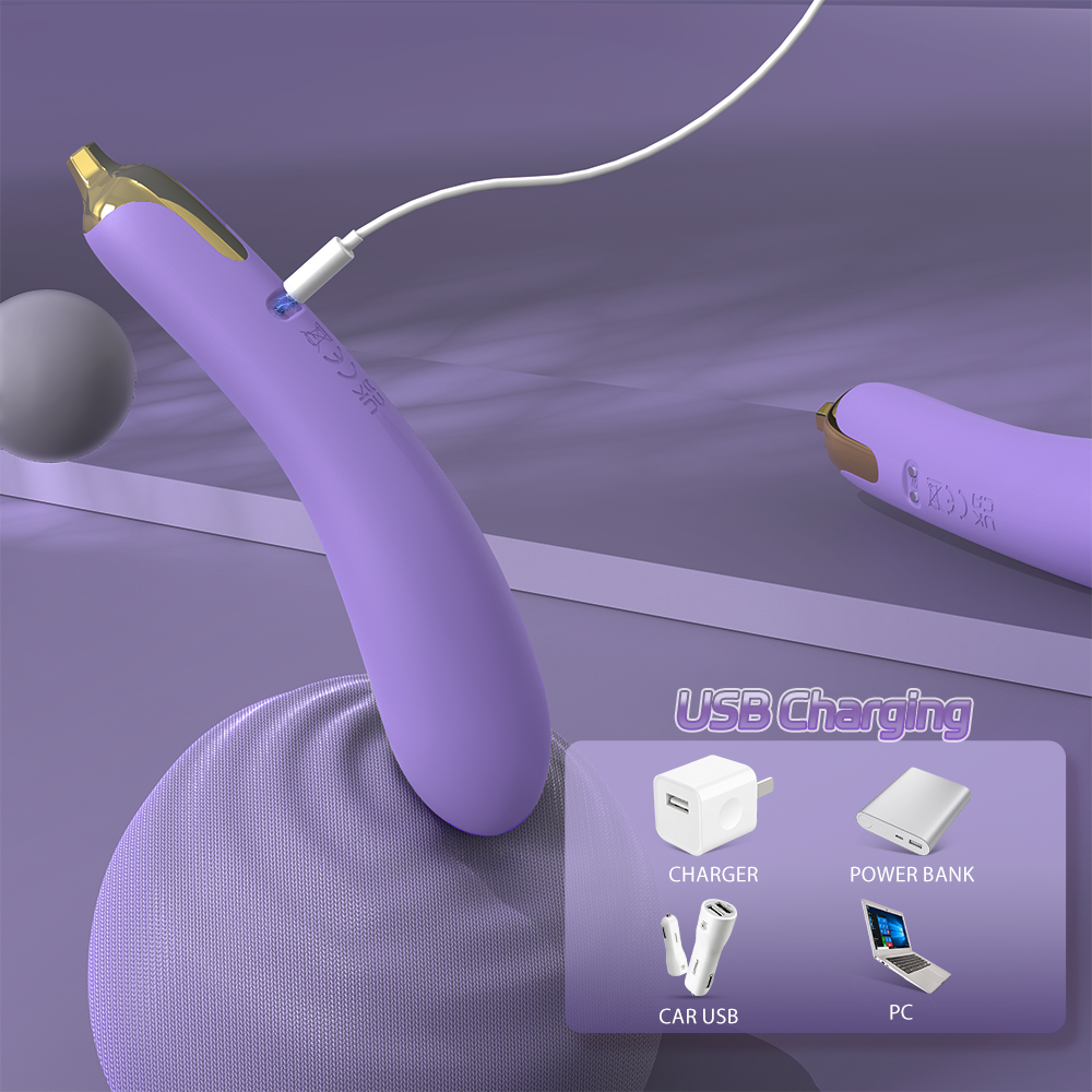 Egg Plant Vibrator  茄子震动棒 2183