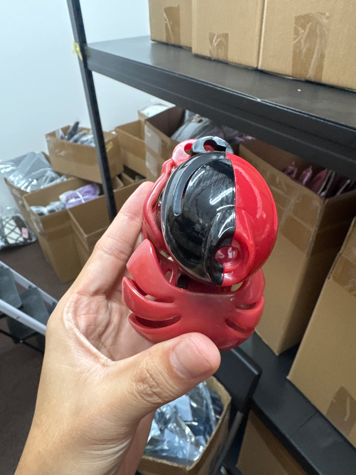 A390 Chastity cuckold device male cage 3D Print 贞操男用 BDSM  1407