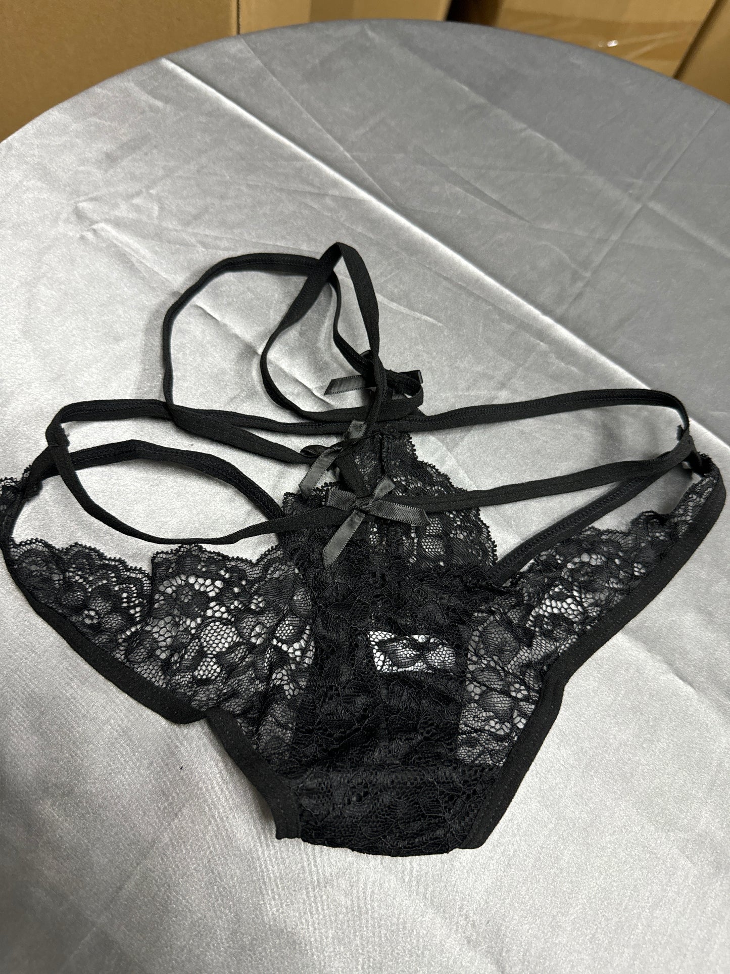 Rose Lace Panties V5 玫瑰蕾丝交叉丁字裤V5 1397