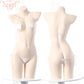 A piece of cloths bra set uniform PU Leather swimming suit  v2 一块布PU皮革 v2 1529