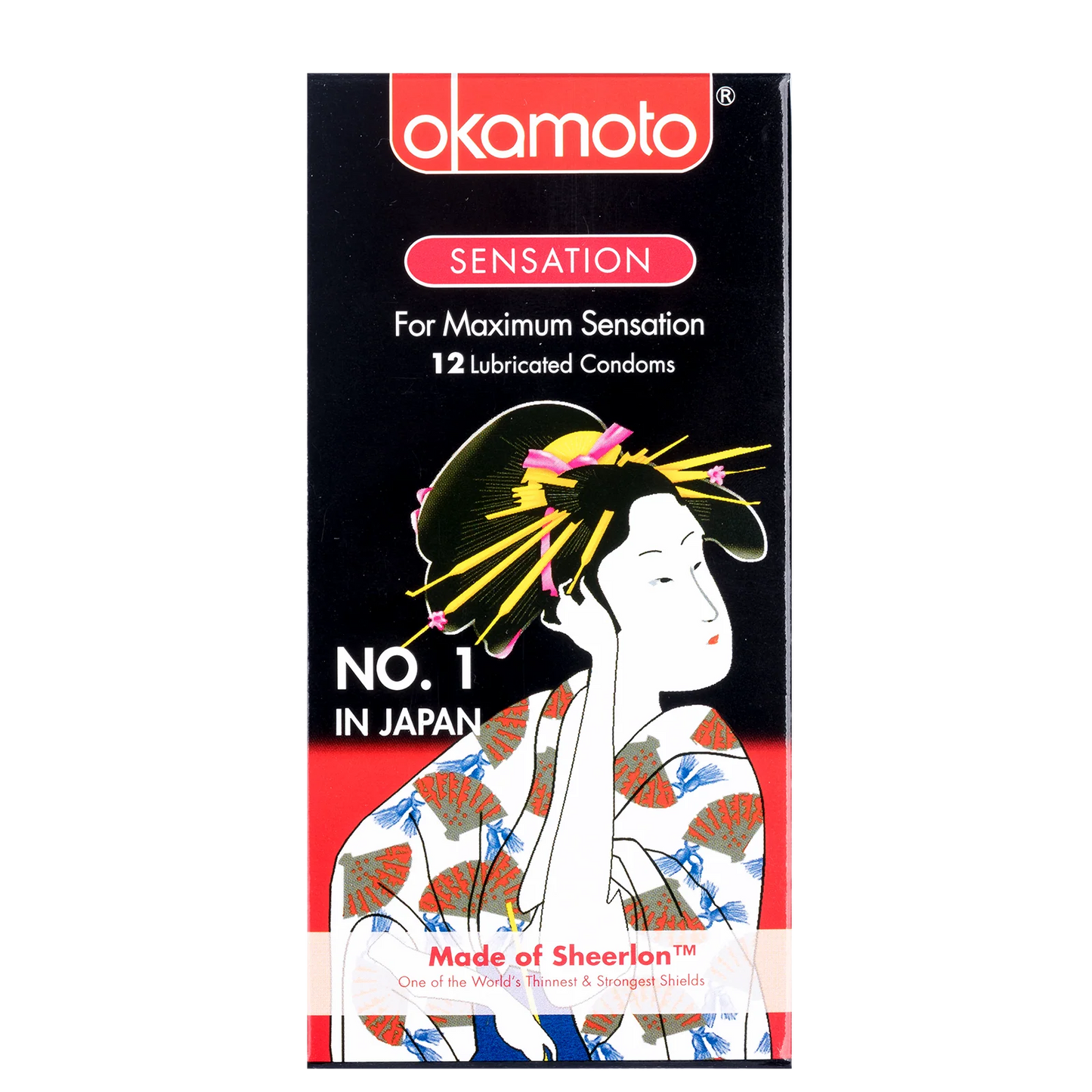 Sensation Okamoto Condom(12pc) 贴合触感安全套0021