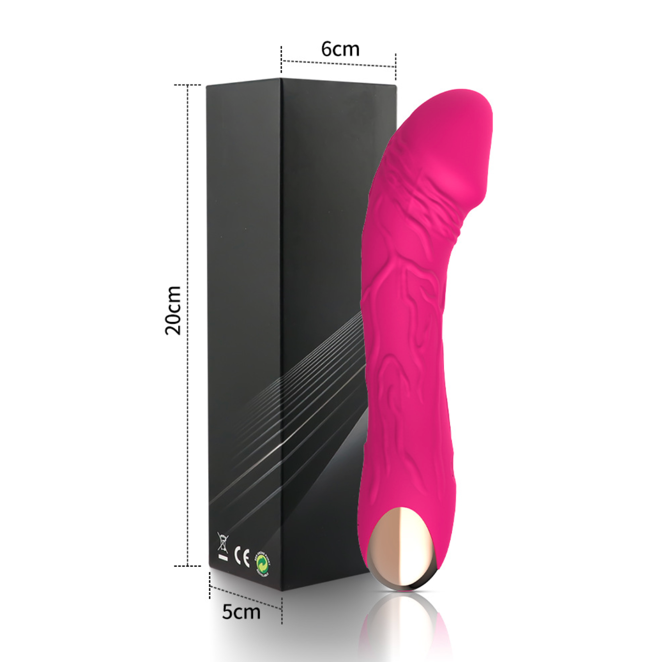 Melissa Pink Vibrator 20 Frequency 梅丽莎粉色20频震动棒 1593