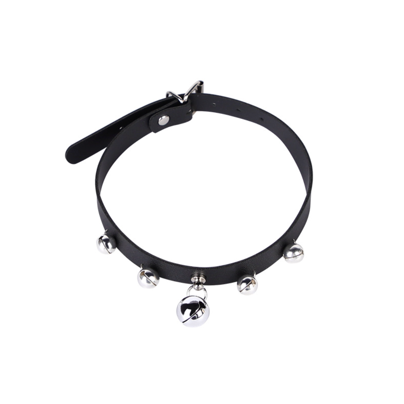 Collar/Choker with Leash & Bell BDSM V3 颈圈铃铛情趣BDSM V3 脖套+牵引 1694