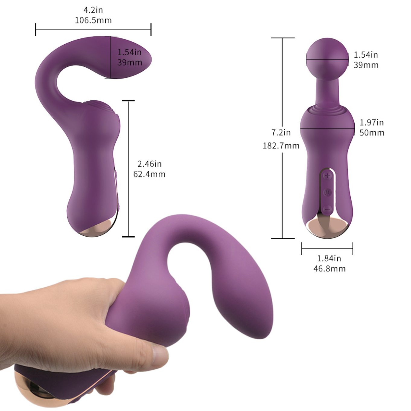 Hook of Pleasure G Spot Vibrator V5 享受G点震动跳蛋 V5 1701