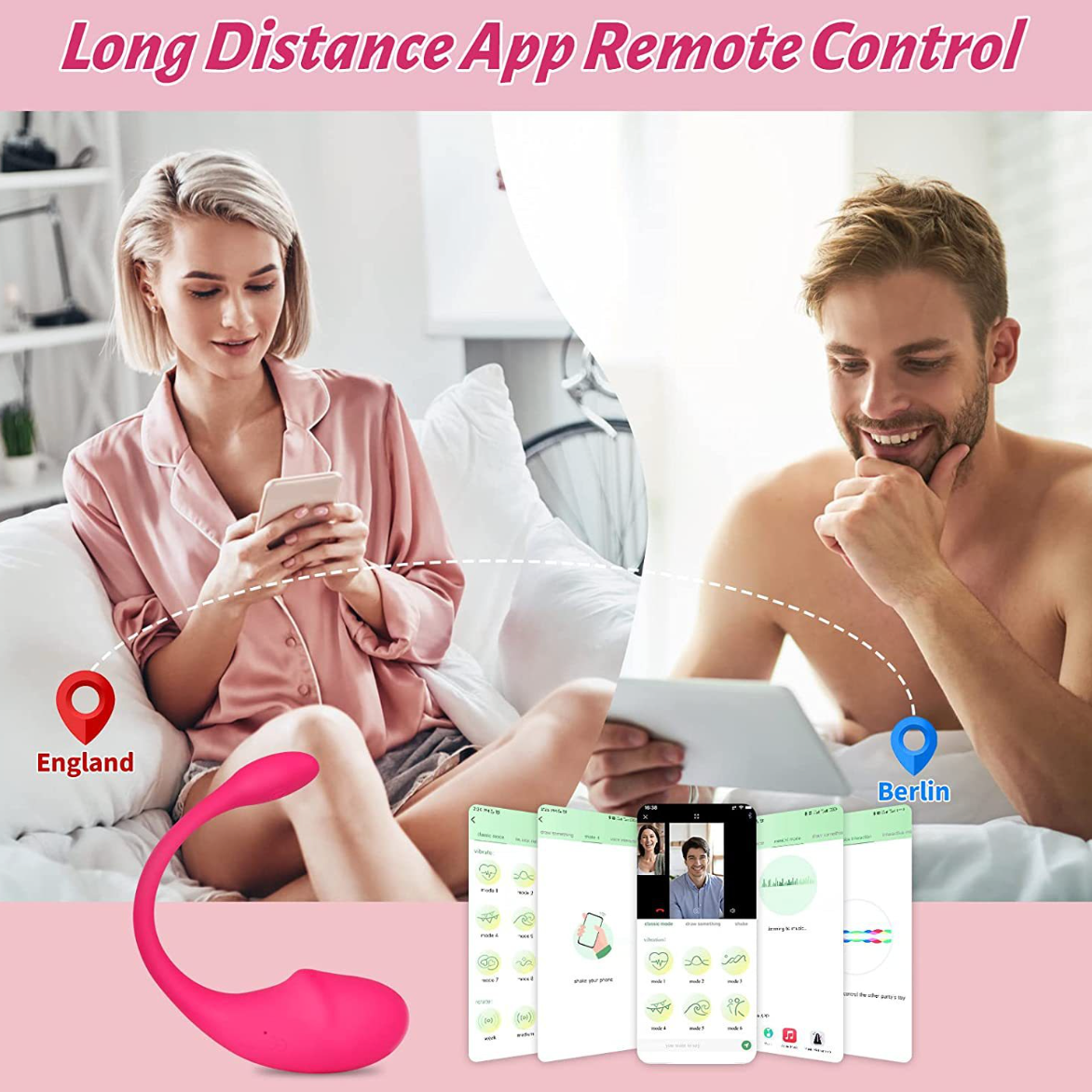 Max Pleasure Vibrator [App Control] 极致享受APP控制跳蛋 1698