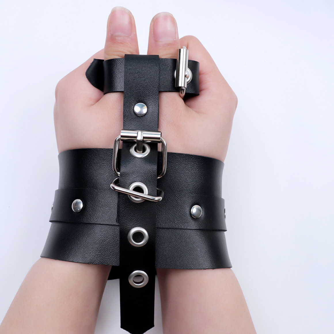 Hand/Leg Cuff Bondage 手铐拇指铐脚铐 BDSM 1760