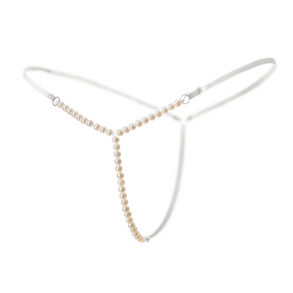 Pearl Lace Panties v4 (Black/White/Pink) 珍珠蕾丝丁字裤v4 1877