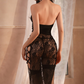 Megan Black Lacy Skirt 枚根黑色蕾丝薄纱裙 1958