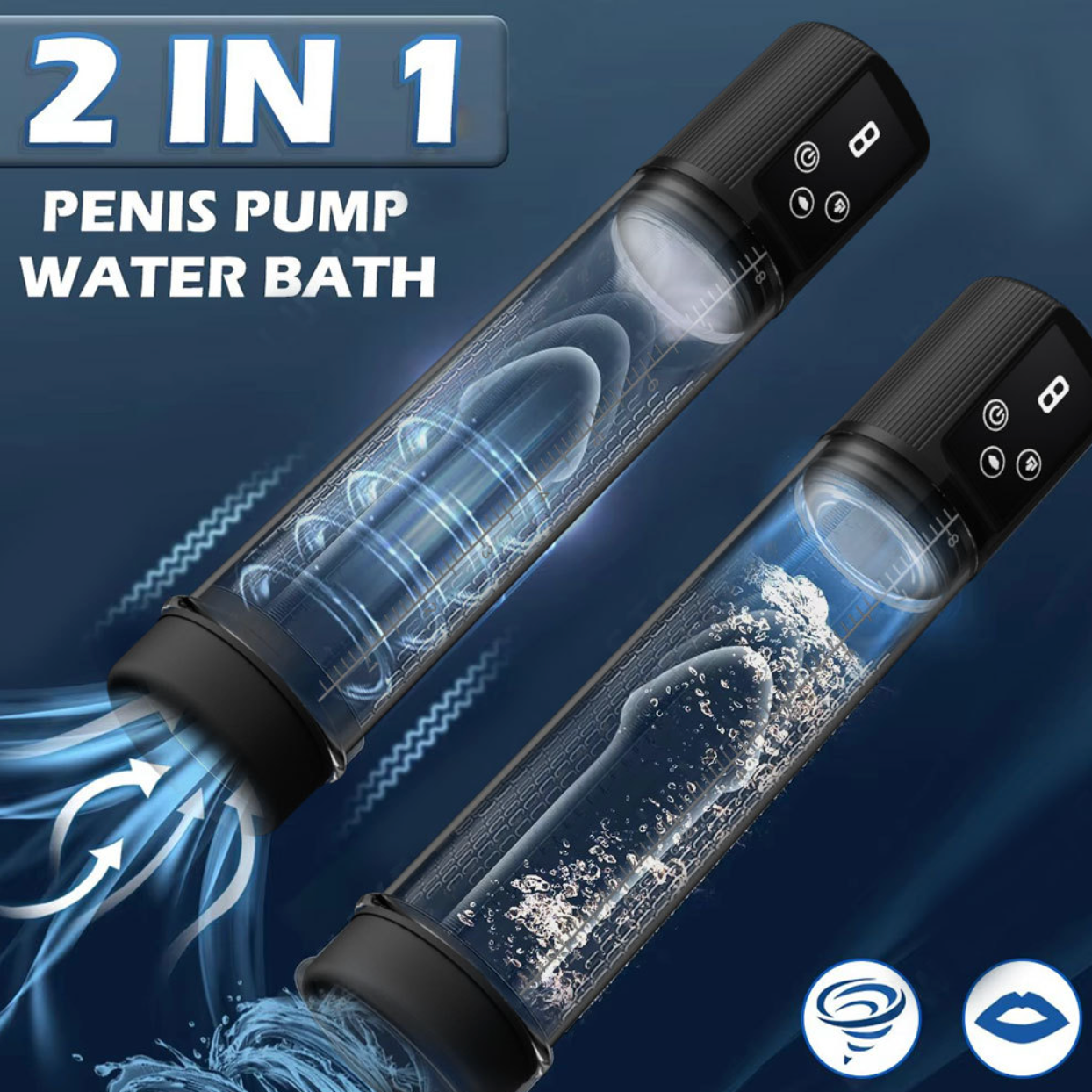 Penis Pump Training Device V2 [Electric]  阴茎训练器物理负压真空泵男性飞机杯 V2 2026