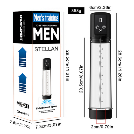 Penis Pump Training Device V2 [Electric]  阴茎训练器物理负压真空泵男性飞机杯 V2 2026