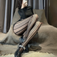 Abstract Full Length Fishnet 菱形渔网丝袜 2052
