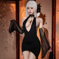 Riley Elegant Black Bodysuit  莱利优雅紧身衣 2127