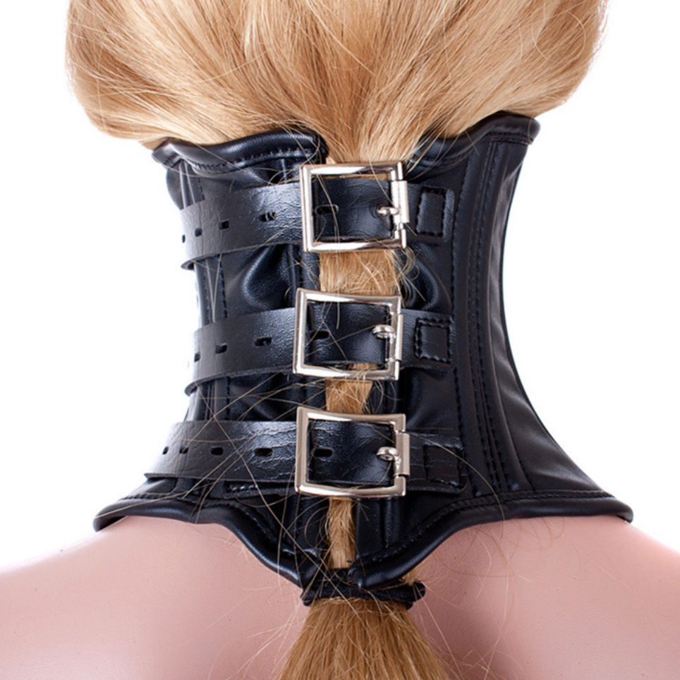 Posture Collar V2 BDSM 皮革颈圈 BDSM V2 2138