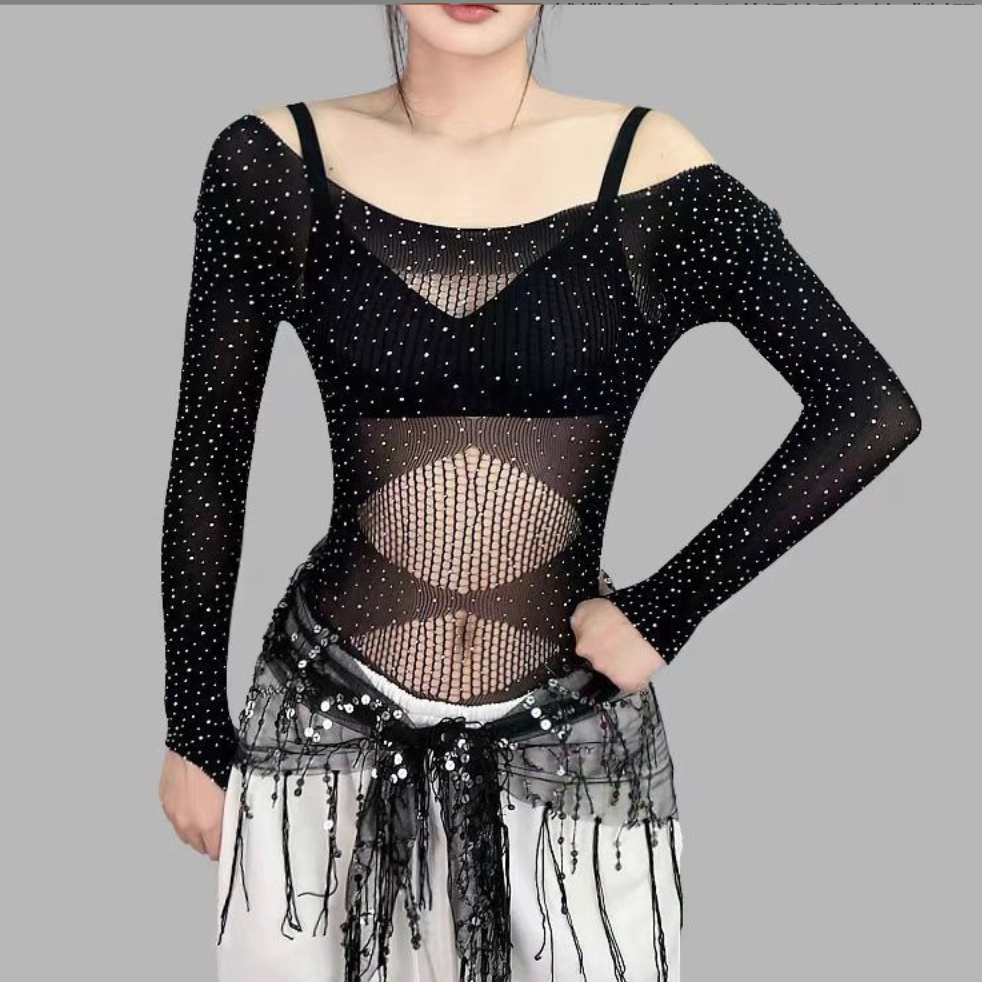 Diamond Bodysuit  钻石紧身性感网衣 2149