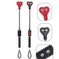 What is Love Spanker Whip w Electric 成人情趣爱心拍子点击 BDSM  2169